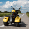 Skuter elektryczny trójkołowy