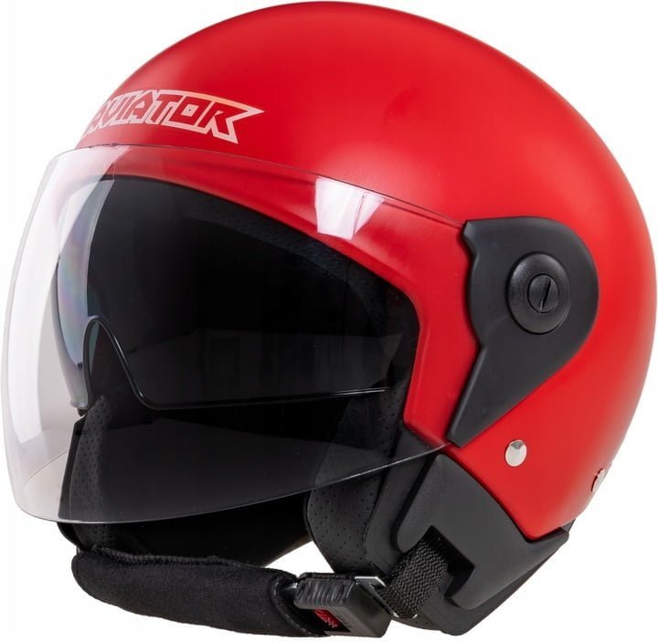 KASK-MOTOCYKLOWY-MAT-NA-SKUTER-MOTOR-Z-SZYBA-VT-L-Rozmiar-L
