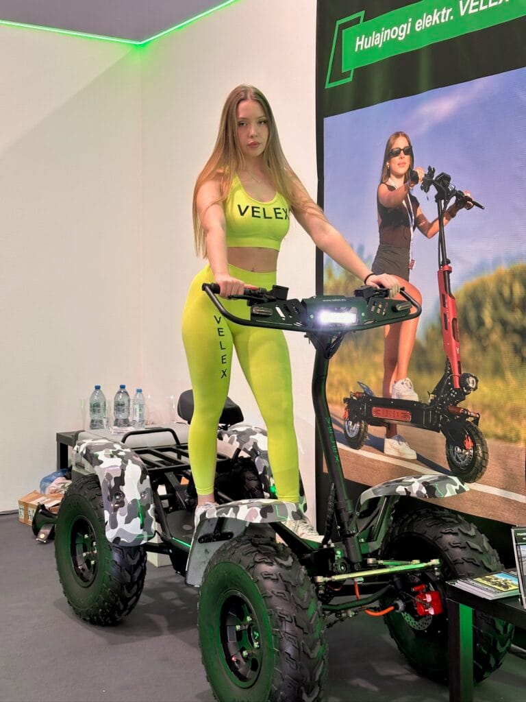 Velex sampler 4x4 targi PTAK EXPO