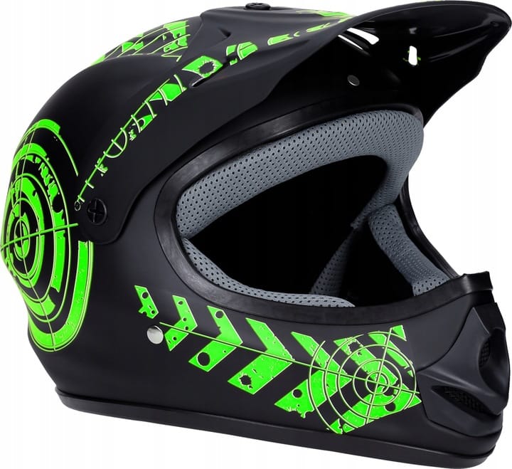 Kask Enduro Hulajnoga Zielony Kask Enduro Hulajnoga Zielony