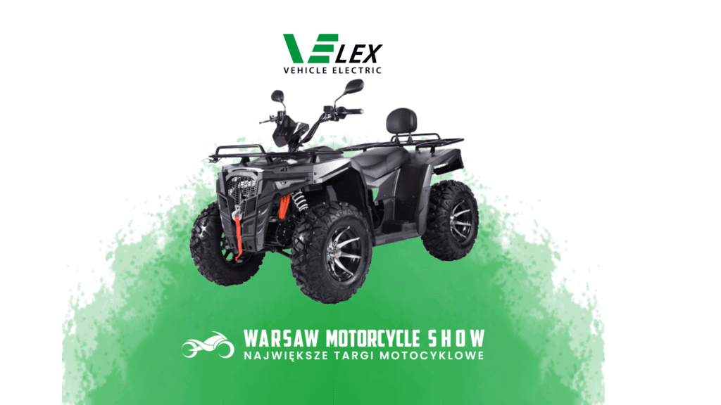 ojazdy elektryczne VELEX na targach Warsaw Motorcycle Show 2026